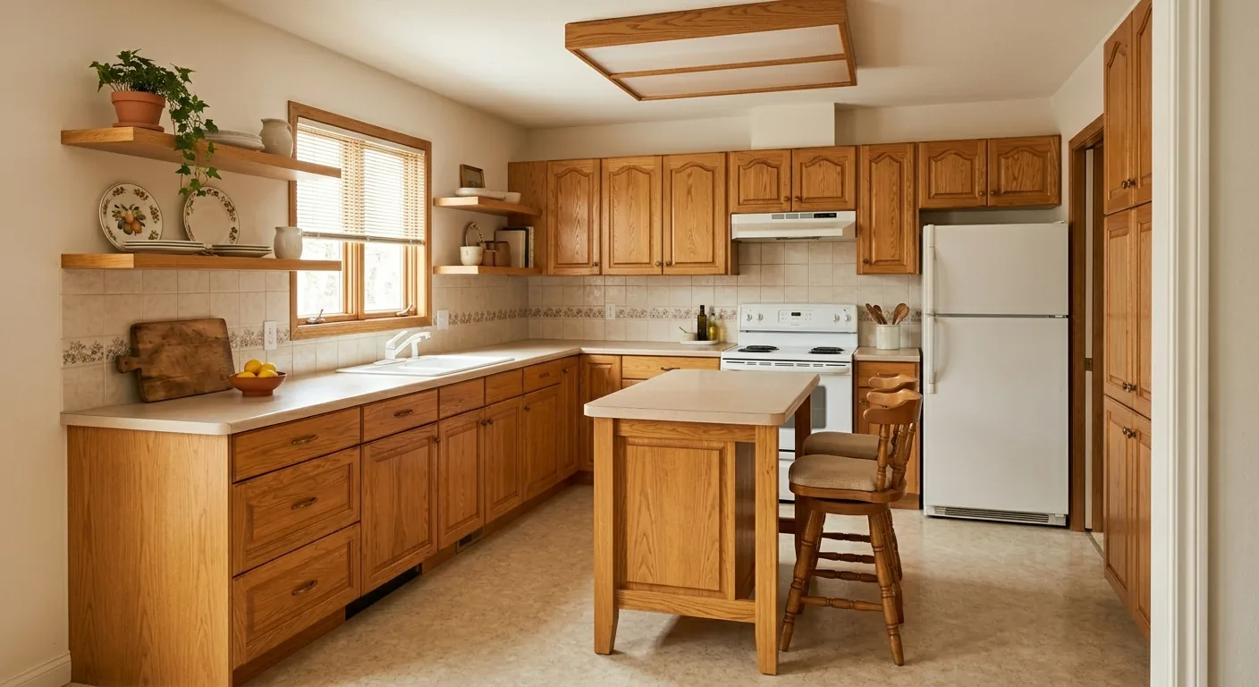 Kitchen · Modern Farmhouse refresh — before