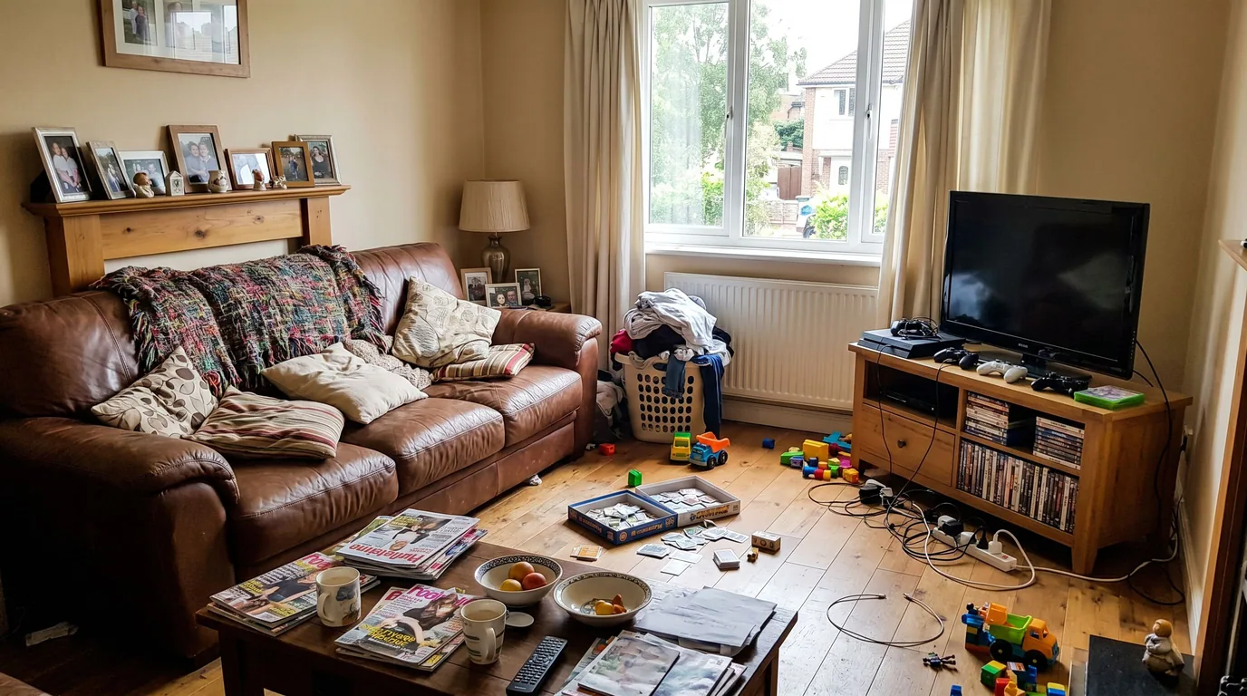 Remove the clutter, keep the room — before