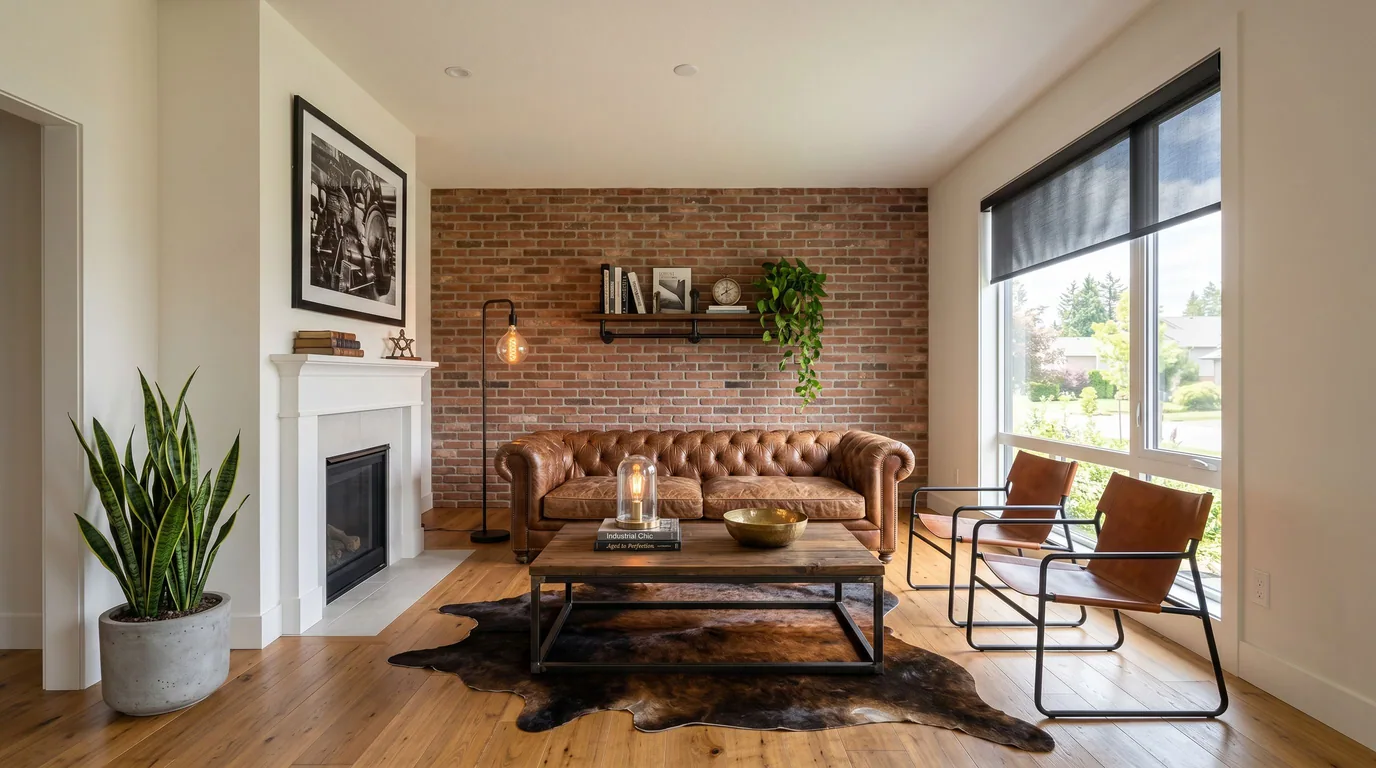 Industrial living room